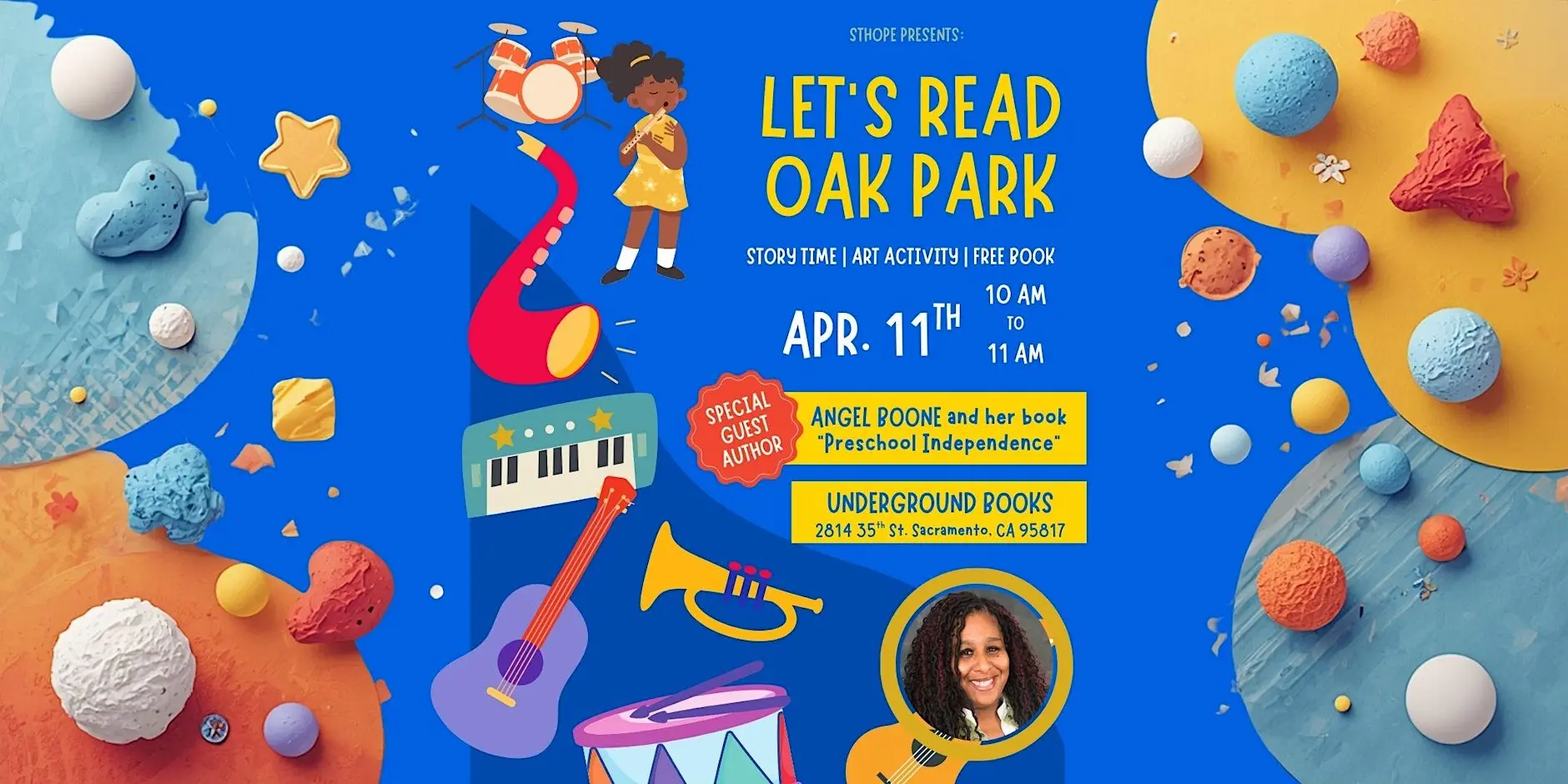 Lets Read Oak Park featuring Angel Boone Reading ‘Pre School Independence’