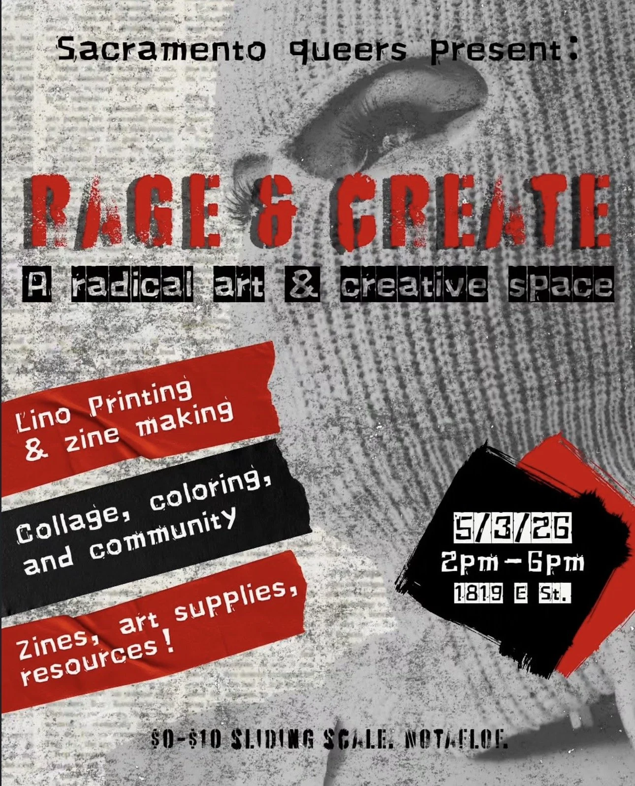 Page & Create (Lino Print & Zine Making Workshop)