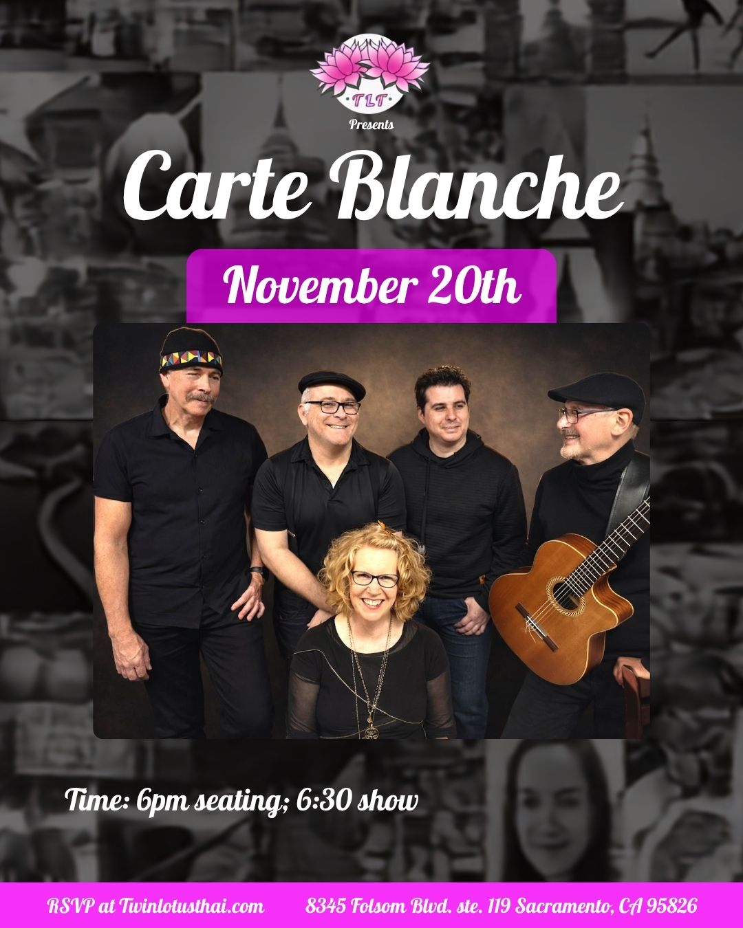 Carte Blanche at Twin Lotus Thai