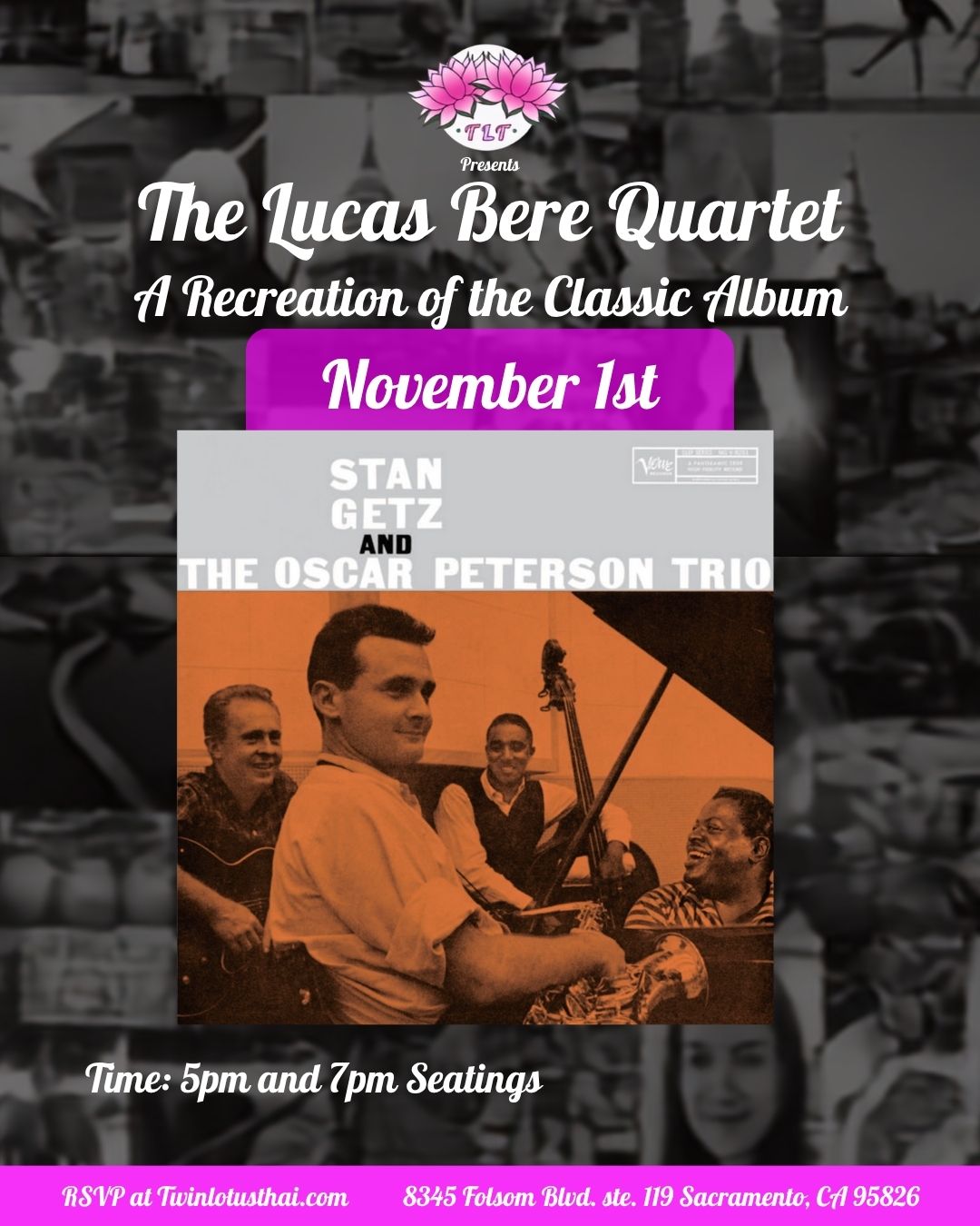The Lucas Bere Quartet at Twin Lotus Thai